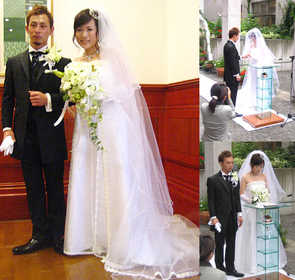 ウェディングドレス エンパイアライン オーダーメイドドレス 北海道札幌市の花嫁ドレス