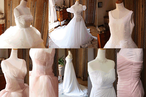 ウェディングドレスのリメイク