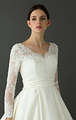 Vネック ロングスリーブ