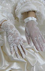 オーガンジーグローブ
