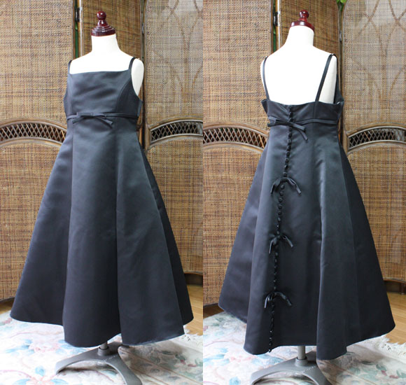 子供用パーティードレス ブラック レンタル