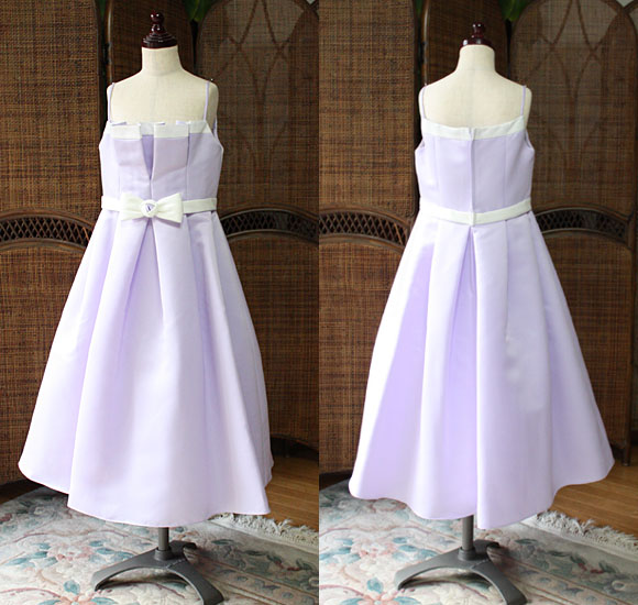 子供用パーティードレス ライラック レンタル