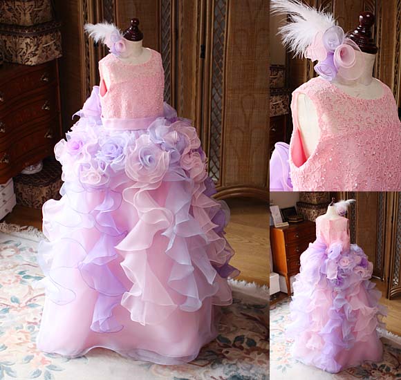 発表会ドレス ピンク オーダーメイド 北海道