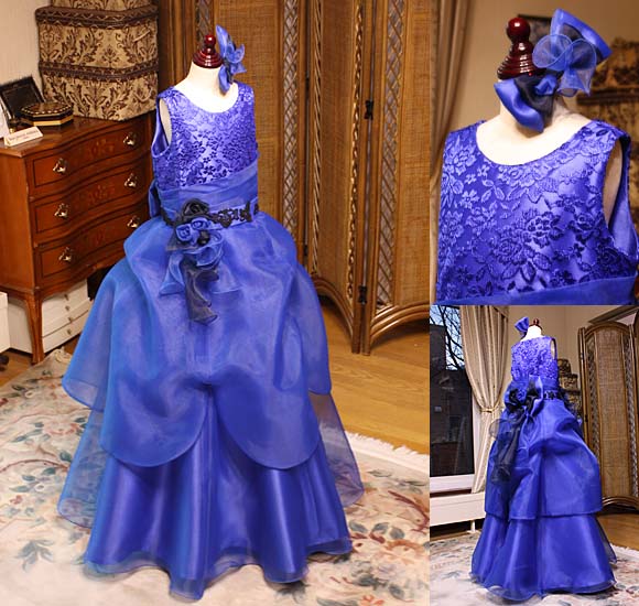 バイオリンの発表会ドレス ネイビー 愛知県