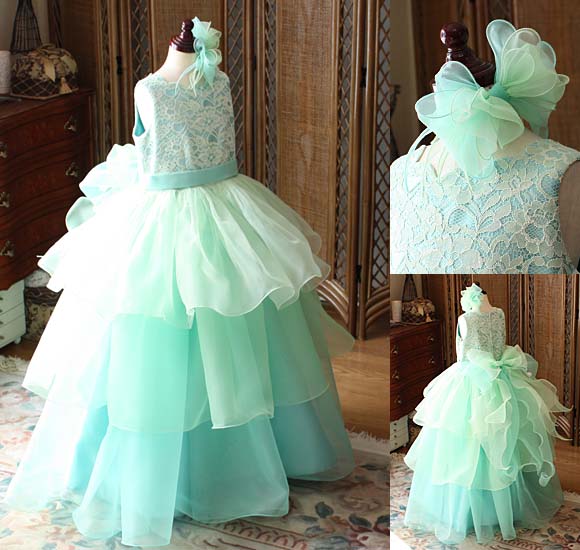 2WAYスタイルドレス ティアードスカートデザイン