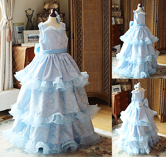 ディアードスカートデザイン リボンデザイン