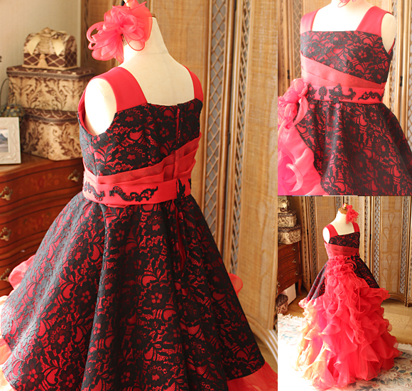 スクエアーネック ウェストマークのデザイン