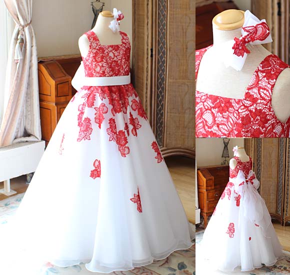 発表会やコンクールにもアレンジ可能 2WAYデザイン