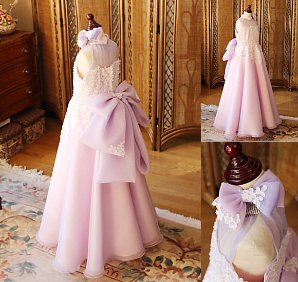 フレアAライン スカートシルエット バックスタイル