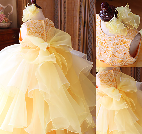 ヘッドドレス リボン 背後のリボン