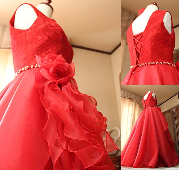 ビジュー バラのコサージュ 装飾品