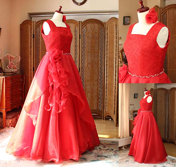 ピンク ピアノ コンチェルト リサイタルドレス 高校生 オーダーメイド 静岡県