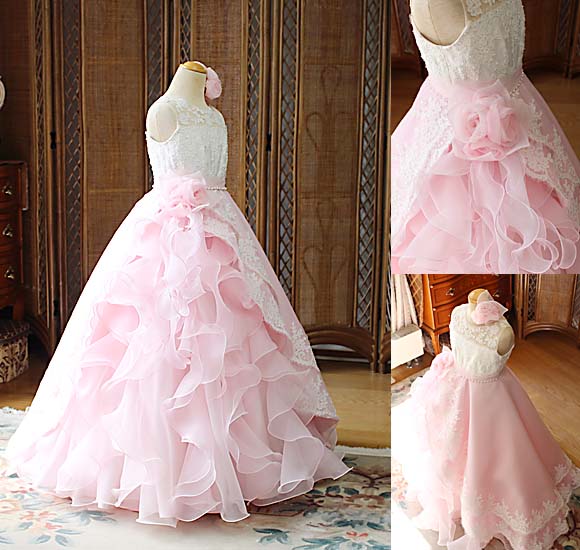 ステージに映えるドレス スカート フリル