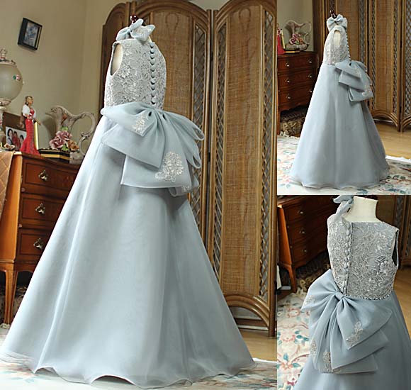 バックスタイル スカートライン シルエット