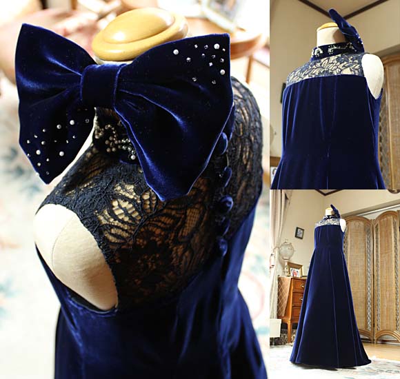 ヘッドドレス リボン 髪飾り