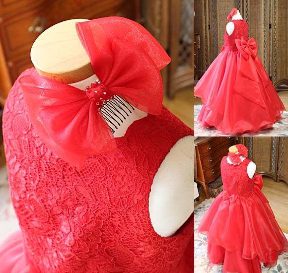 リボン 髪飾り ビーディング