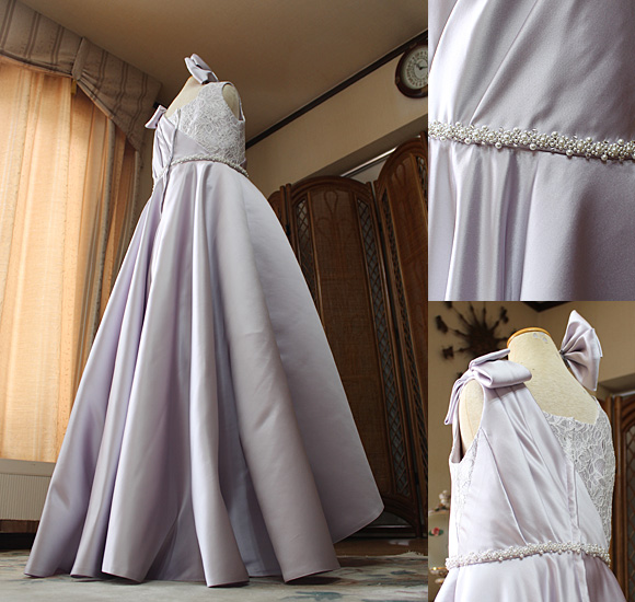 バックスタイル シルエット スカート