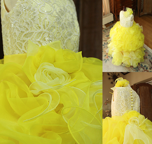 ウエストコサージュ