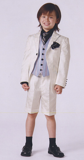子供用タキシード ホワイト レンタル
