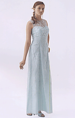 ロングドレス エメラルドグリーン