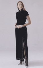 ロングドレス ブラック