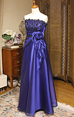 ロングドレス ネイビー オーダー