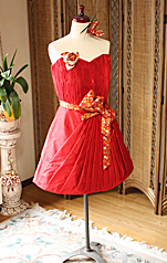 プロムドレス レッド オーダー