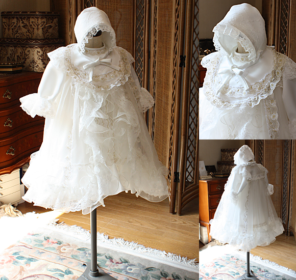 ベビードレス アイボリー 販売