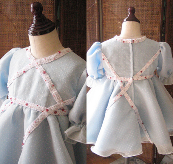 子供用ドレス ライトブルー