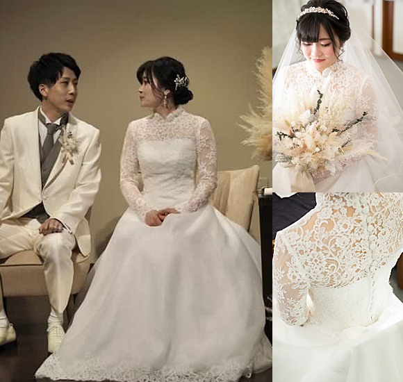 メタモールフォーゼ 花嫁様ウェディングドレス フルリメイク オーダーメイド