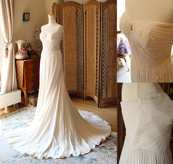 ウェディングドレス サイズ直し シルエット修正