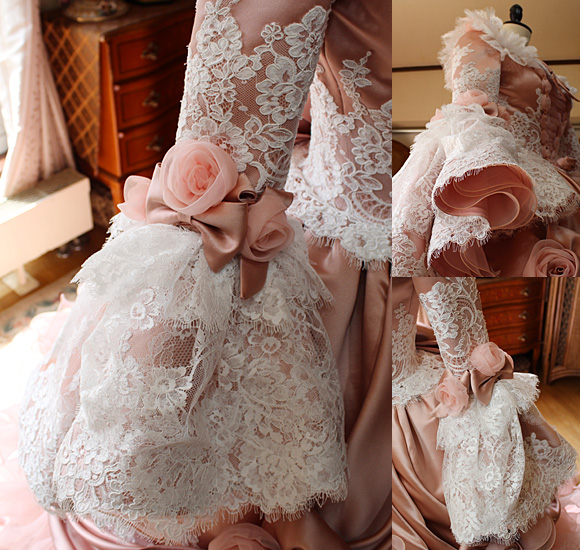 パコダスリーブ リバレース コサージュ リボン