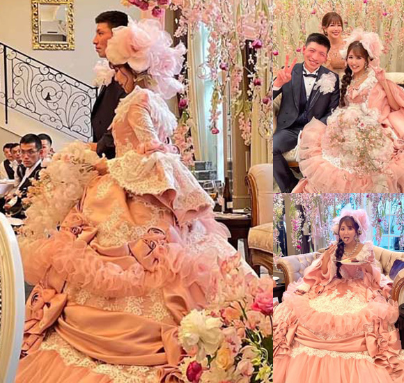 ウェディングドレス お色直し 中世ヨーロッパ デザイン オーダーメイド 愛知県 名古屋