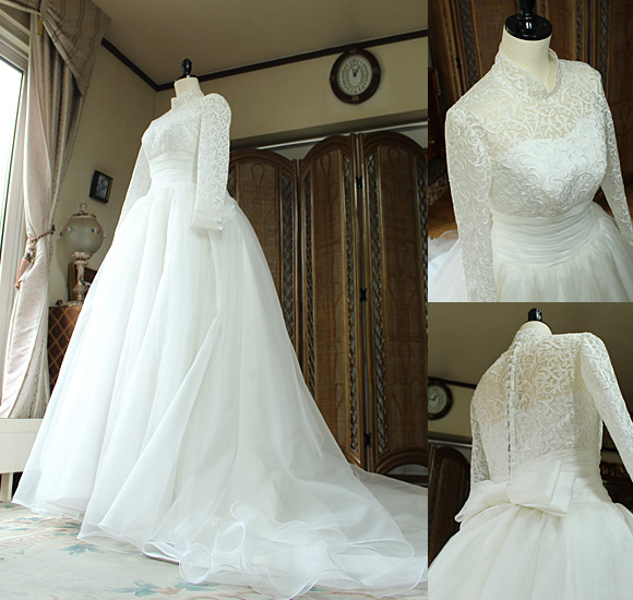 オーダーメイド ウェディングドレス シルエット