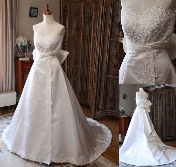 ウェディングドレス オーダーメイド 北海道千歳市の花嫁様ドレス