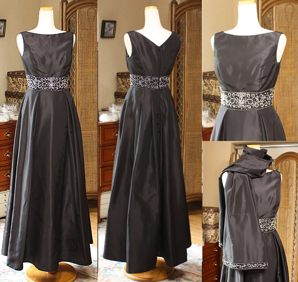 フォーマルドレス ロングドレス ブラック