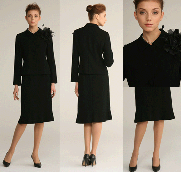 フォーマル 婦人礼服 ブラック