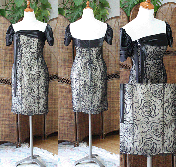 パーティードレス ブラック