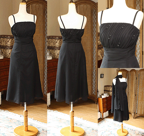 パーティードレス ブラック