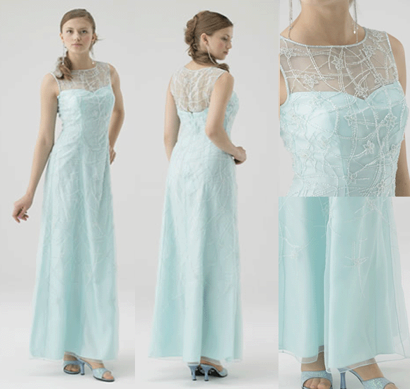 ロングドレス リサイタルドレス エメラルドグリーン