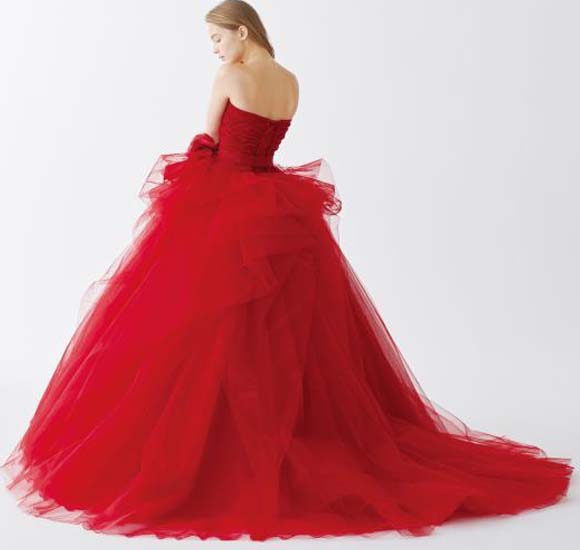 カクテルドレス バックスタイル