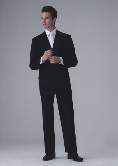 ダブル礼服 ブラック レンタル