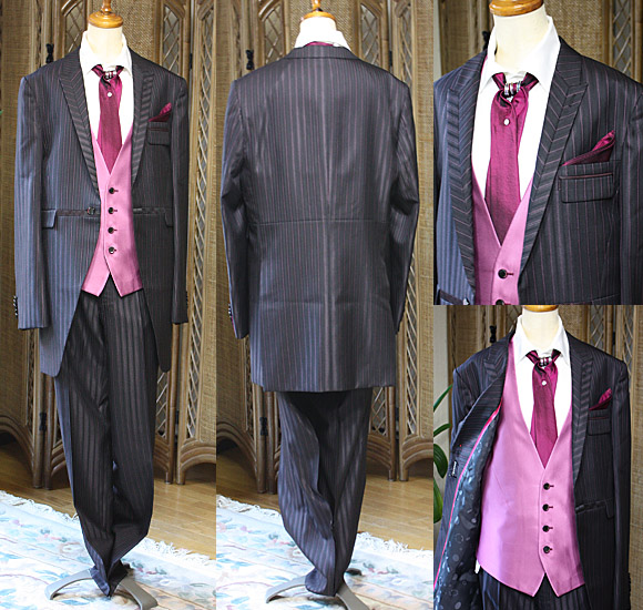 チュニックタキシード ブラックティ レンタル セミオーダー販売