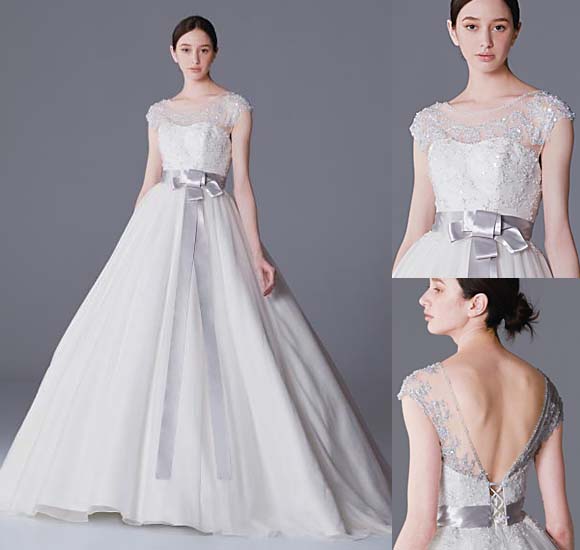 ウェディングドレス スカートデザインとトップス