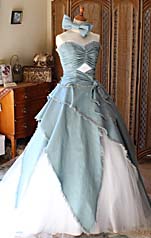 ウェディングドレス デニム オーダーメイド