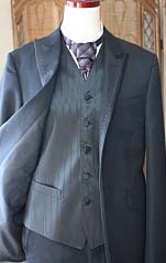 フレンチイーブニングタキシード シャドーブラック