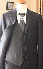 ロングタキシード ブラック