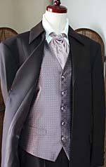 ショートフロックコート ブラウン