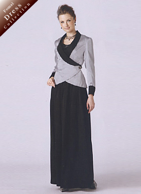 フォーマル婦人服 ブラック グレー レンタル