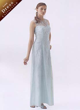 ロングドレス エメラルドグリーン レンタル